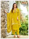Chahat 1001 To 1008 By Mukesh Vertican Silk Kurti With Bottom Dupatta